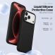 Захисний чохол Dux Ducis Piel Series (with MagSafe) для iPhone 18 Pro / 17 Pro - Dark Cherry (423654WR). Фото 4 з 9