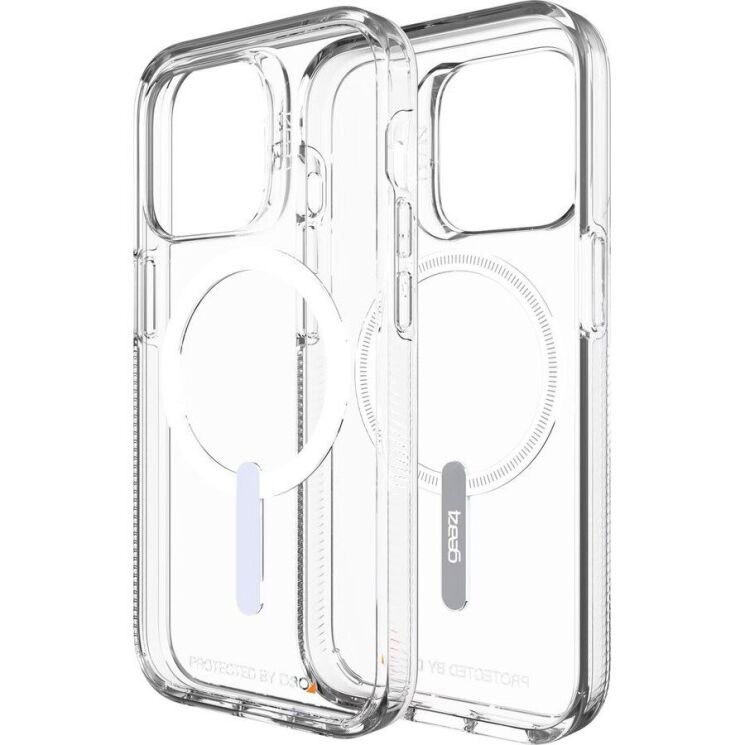 Защитный чехол Gear4 Crystal Palace Snap MagSafe для Apple iPhone 14 Pro (702010017/702010018) - Clear: фото 3 из 10