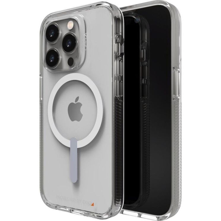 Защитный чехол Gear4 Crystal Palace Snap MagSafe для Apple iPhone 14 Pro (702010017/702010018) - Clear: фото 1 из 10