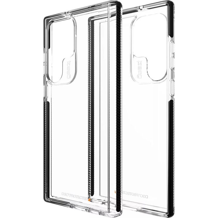 Захисний чохол Gear4 Piccadilly для Samsung Galaxy S23 Ultra (S918) - Black: фото 1 з 4