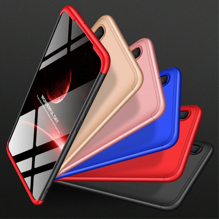 Захисний чохол GKK Double Dip Case для Samsung Galaxy A70 (A705) - Black / Red: фото 14 з 14