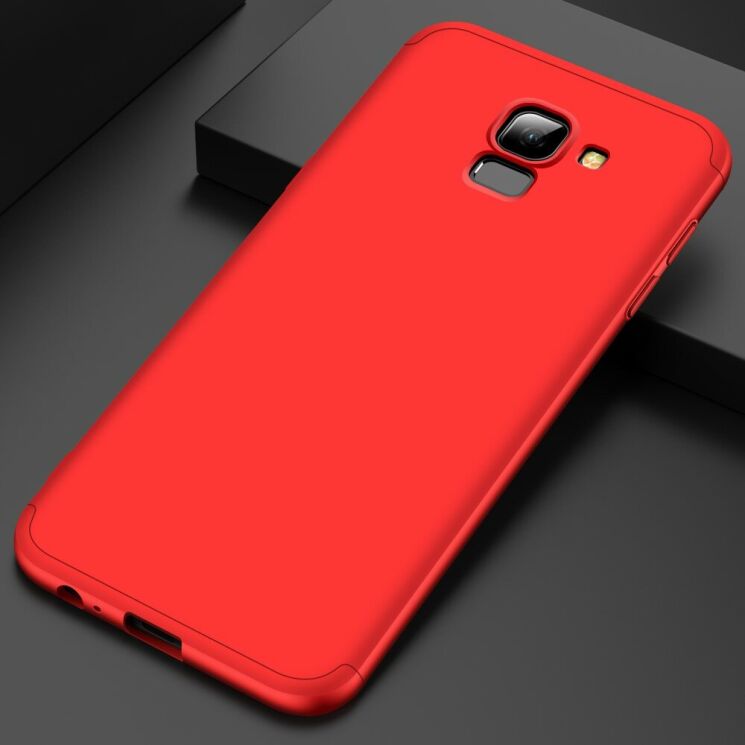 Защитный чехол GKK Double Dip Case для Samsung Galaxy J6 2018 (J600) - Red (178378R) Защитный чехол GKK Double Dip Case для Samsung Galaxy J6 2018 (J600) - Red: фото 1 из 8