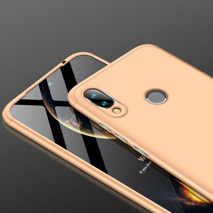 Захисний чохол GKK Double Dip Case для Xiaomi Redmi 7 - Gold: фото 5 з 6