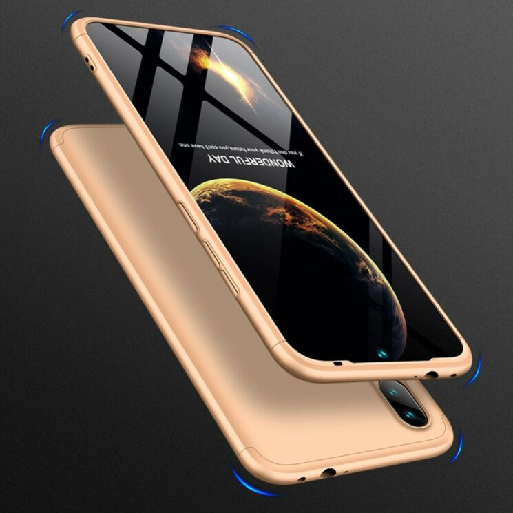 Захисний чохол GKK Double Dip Case для Xiaomi Redmi 7 - Gold: фото 6 з 6