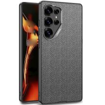 Защитный чехол GKK Fabric для Samsung Galaxy S26 Ultra - Grey: фото 1 из 8