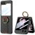 Захисний чохол GKK Hand Strap для Samsung Galaxy Flip 6 - Black: фото 1 з 14