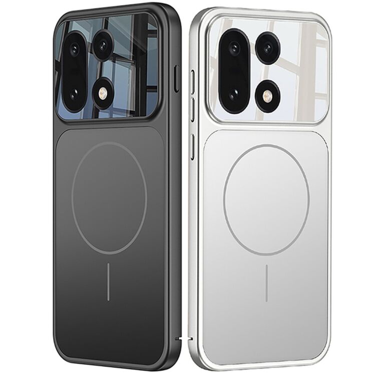 Защитный чехол GKK Magnetic Case для OnePlus 15 - Silver: фото 7 из 9