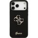 Защитный чехол Guess Silicone Big 4G Script для iPhone 17 Pro Max (GUHCP17XSC4GSMK) - Black (402888B). Фото 2 из 8
