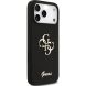 Защитный чехол Guess Silicone Big 4G Script для iPhone 17 Pro Max (GUHCP17XSC4GSMK) - Black (402888B). Фото 4 из 8