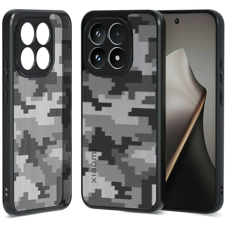 Захисний чохол IBMRS Military для Xiaomi 15T - Grid Camouflage: фото 1 з 7