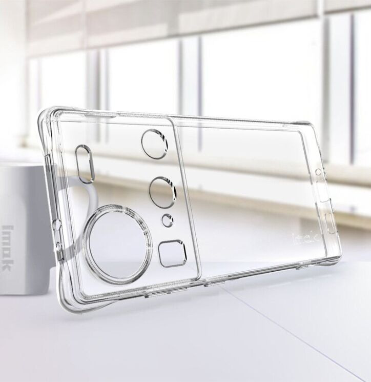 Защитный чехол IMAK Airbag MAX Case для ZTE Nubia Z70 Ultra - Transparent: фото 5 из 8
