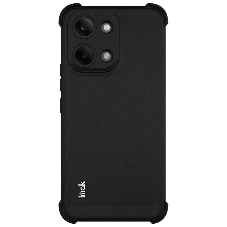 Захисний чохол IMAK Airbag Sand Case для Xiaomi Poco X8 Pro Max - Matte Black: фото 2 з 8