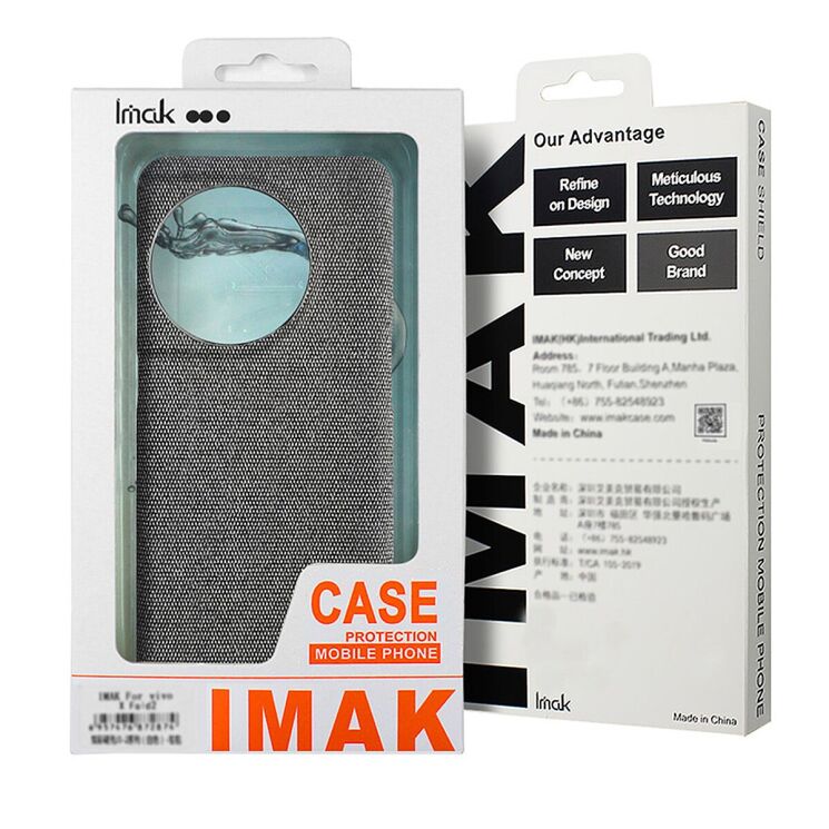 Захисний чохол IMAK Fabric Case для Samsung Galaxy A37 (A376) - Black (406025B) Захисний чохол IMAK Fabric Case для Samsung Galaxy A37 (A376) - Black: фото 8 з 8