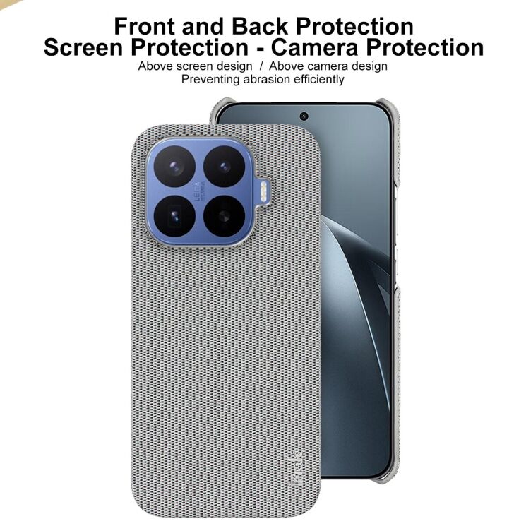 Защитный чехол IMAK Fabric Case для Xiaomi 17T - Black (408846B) Защитный чехол IMAK Fabric Case для Xiaomi 17T - Black: фото 6 из 7