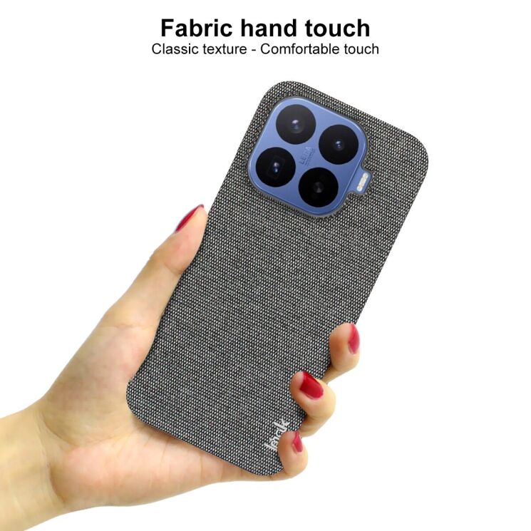 Защитный чехол IMAK Fabric Case для Xiaomi 17T - Black (408846B) Защитный чехол IMAK Fabric Case для Xiaomi 17T - Black: фото 5 из 7