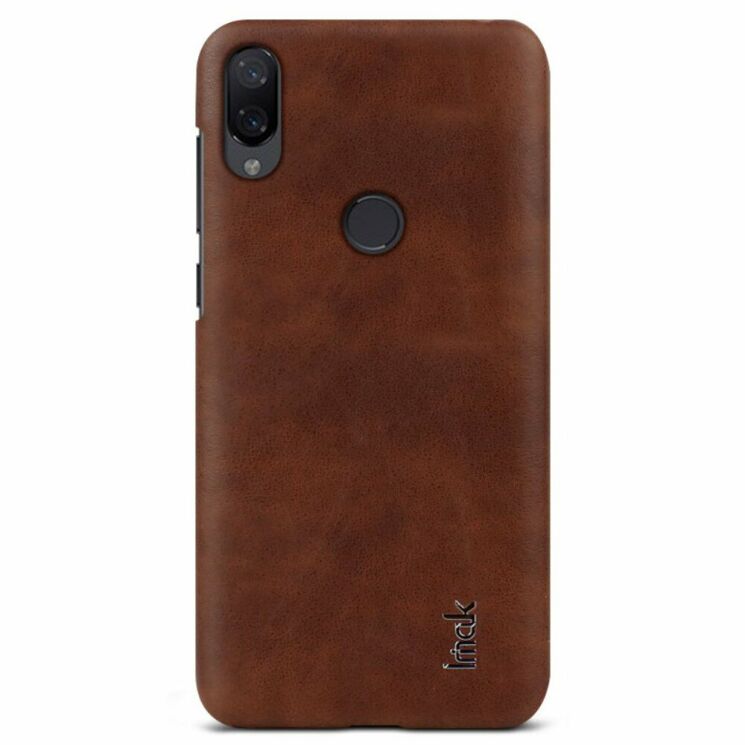 Защитный чехол IMAK Leather Series для Xiaomi Mi Play - Brown: фото 2 из 11