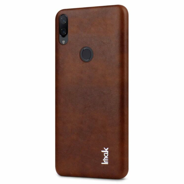 Защитный чехол IMAK Leather Series для Xiaomi Mi Play - Brown: фото 3 из 11