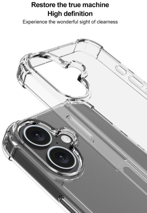 Защитный чехол IMAK Space Shield для OnePlus 13 - Transparent: фото 7 из 8