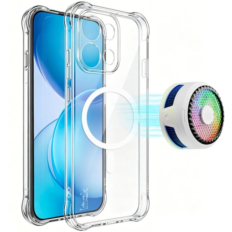 Захисний чохол IMAK Space Shield MagSafe для OPPO Reno 16 F/FS - Transparent (413411T) Захисний чохол IMAK Space Shield MagSafe для OPPO Reno 16 F/FS - Transparent: фото 2 з 11