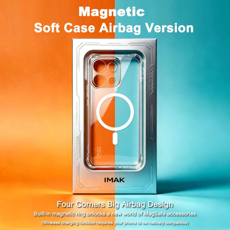 Захисний чохол IMAK Space Shield MagSafe для OPPO Reno 16 F/FS - Transparent (413411T) Захисний чохол IMAK Space Shield MagSafe для OPPO Reno 16 F/FS - Transparent: фото 4 з 11
