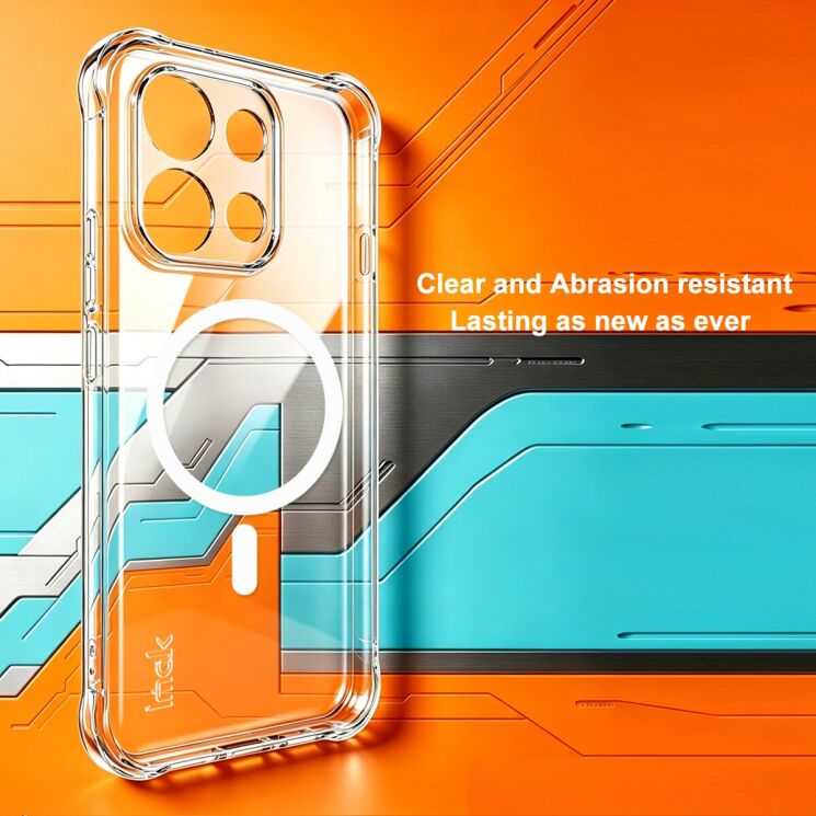 Захисний чохол IMAK Space Shield MagSafe для OPPO Reno 16 F/FS - Transparent (413411T) Захисний чохол IMAK Space Shield MagSafe для OPPO Reno 16 F/FS - Transparent: фото 5 з 11