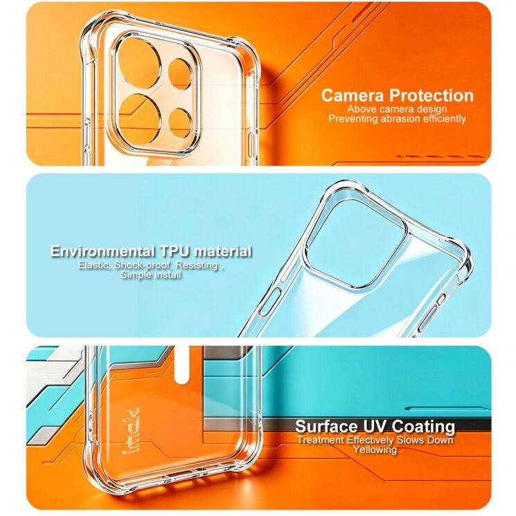 Захисний чохол IMAK Space Shield MagSafe для OPPO Reno 16 F/FS - Transparent (413411T) Захисний чохол IMAK Space Shield MagSafe для OPPO Reno 16 F/FS - Transparent: фото 10 з 11
