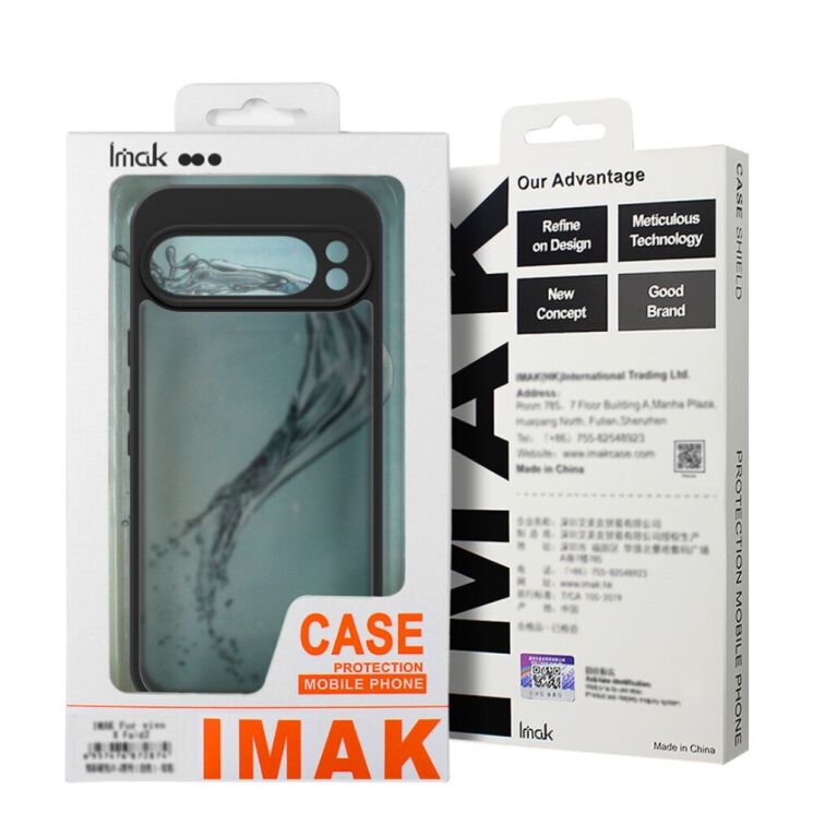 Защитный чехол IMAK UX-9B Series для Samsung Galaxy A55 (A556) - Matte Black: фото 6 из 13