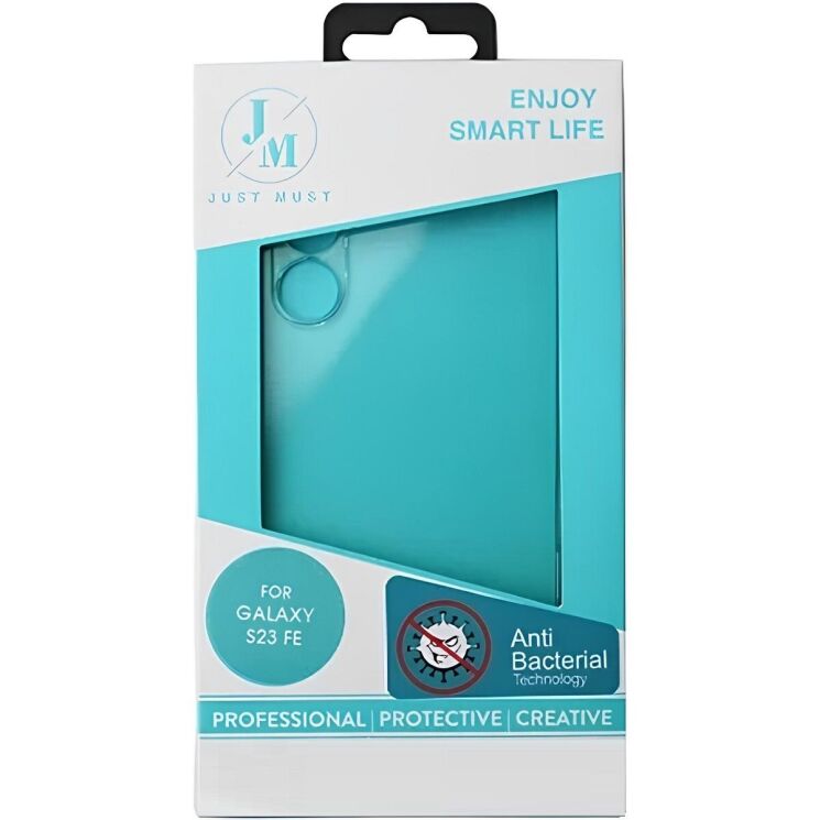 Защитный чехол Just Must Anti-Bacteria для Samsung Galaxy S23 FE (6973297909315) - Clear: фото 3 из 3