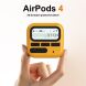 Защитный чехол KALEBOL Retro Design для Apple AirPods 4 - Red (364447R). Фото 7 из 11