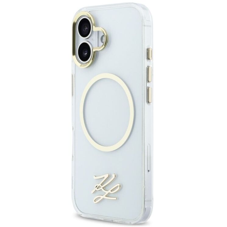 Защитный чехол Karl Lagerfeld IML KL Script Logo MagSafe для iPhone 17 (KLHMP17S5HSKMEDH) - Clear (407727C) Защитный чехол Karl Lagerfeld IML KL Script Logo MagSafe для iPhone 17 (KLHMP17S5HSKMEDH) - Clear: фото 2 из 7