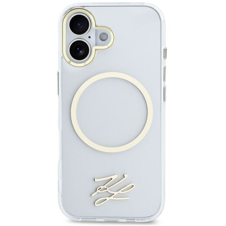 Защитный чехол Karl Lagerfeld IML KL Script Logo MagSafe для iPhone 17 (KLHMP17S5HSKMEDH) - Clear (407727C) Защитный чехол Karl Lagerfeld IML KL Script Logo MagSafe для iPhone 17 (KLHMP17S5HSKMEDH) - Clear: фото 3 из 7