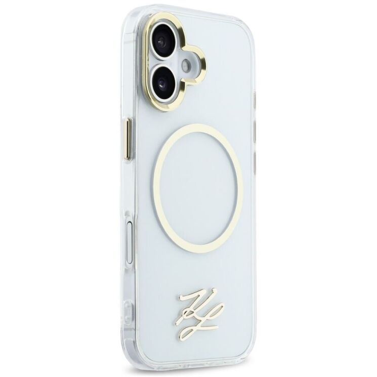 Защитный чехол Karl Lagerfeld IML KL Script Logo MagSafe для iPhone 17 (KLHMP17S5HSKMEDH) - Clear (407727C) Защитный чехол Karl Lagerfeld IML KL Script Logo MagSafe для iPhone 17 (KLHMP17S5HSKMEDH) - Clear: фото 4 из 7