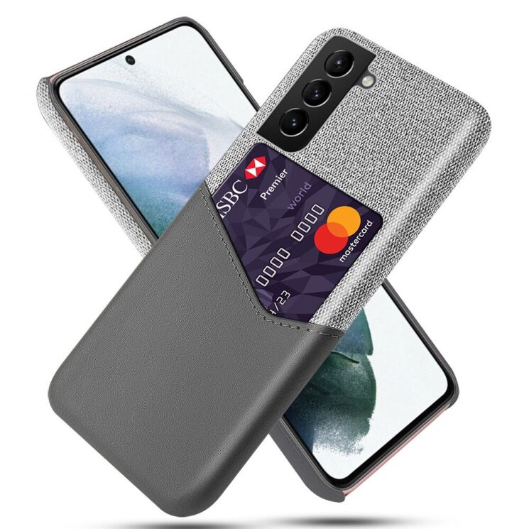 Защитный чехол KSQ Business Pocket для Samsung Galaxy S21 FE (G990) - Grey: фото 1 из 4
