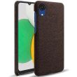 Захисний чохол KSQ Cloth Style для Samsung Galaxy A03 Core (A032) - Brown (293524Z)