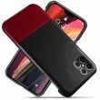 Захисний чохол KSQ Dual Color для iPhone 12 mini - Black / Wine Red (253600B)