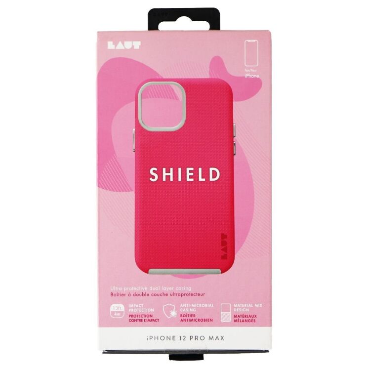 Защитный чехол Laut SHIELD для Apple iPhone 12 Pro Max - Pink: фото 3 из 9