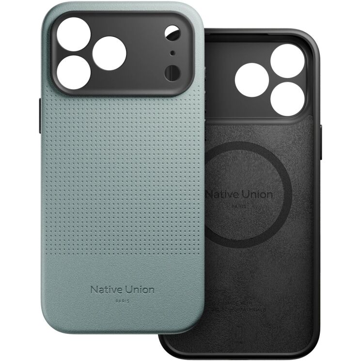Защитный чехол Native Union Active для iPhone 17 Pro Max (ACTCSE-GRN-NP25PM) - Slate Green: фото 3 из 14