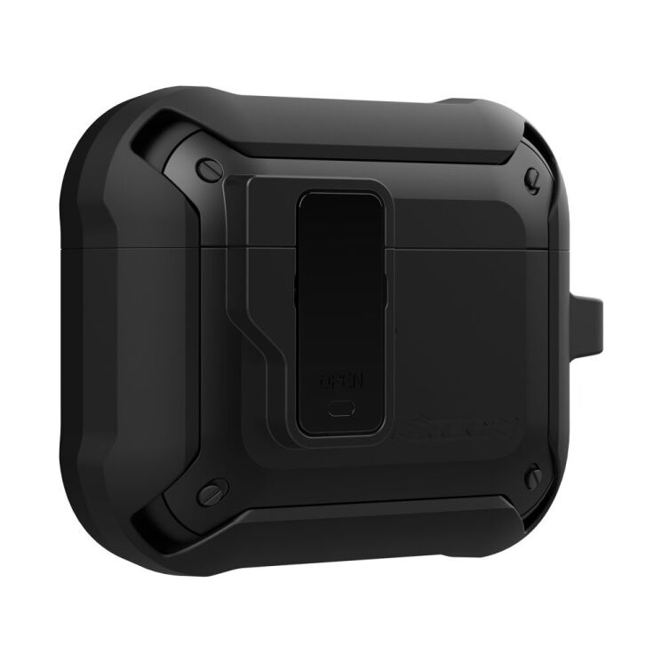 Захисний чохол NILLKIN Bounce Case для Apple AirPods Pro - Black: фото 3 з 18