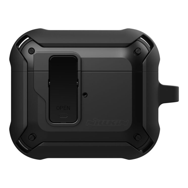 Захисний чохол NILLKIN Bounce Case для Apple AirPods Pro - Black: фото 1 з 18