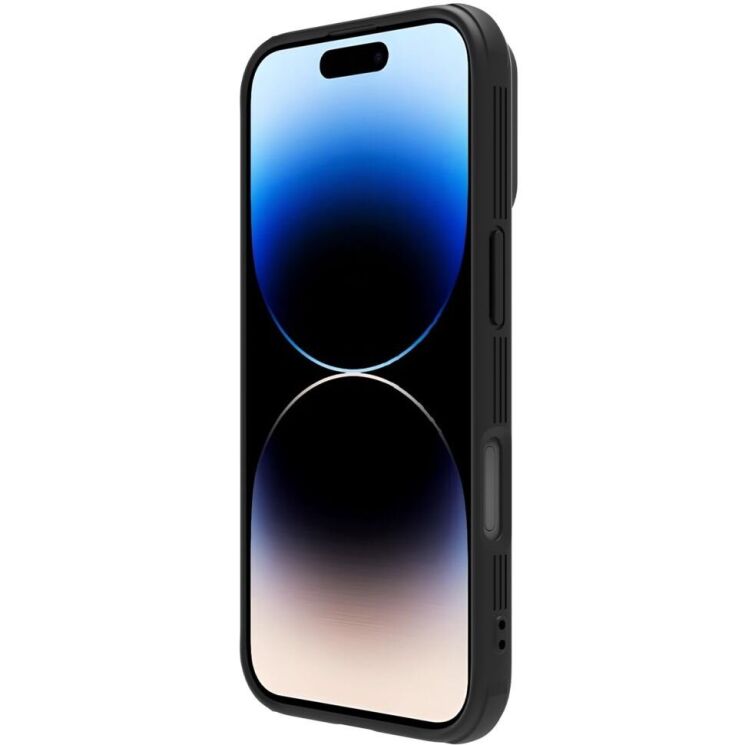 Защитный чехол NILLKIN CamShield Pro для Apple iPhone 16 Plus - Black: фото 4 из 16