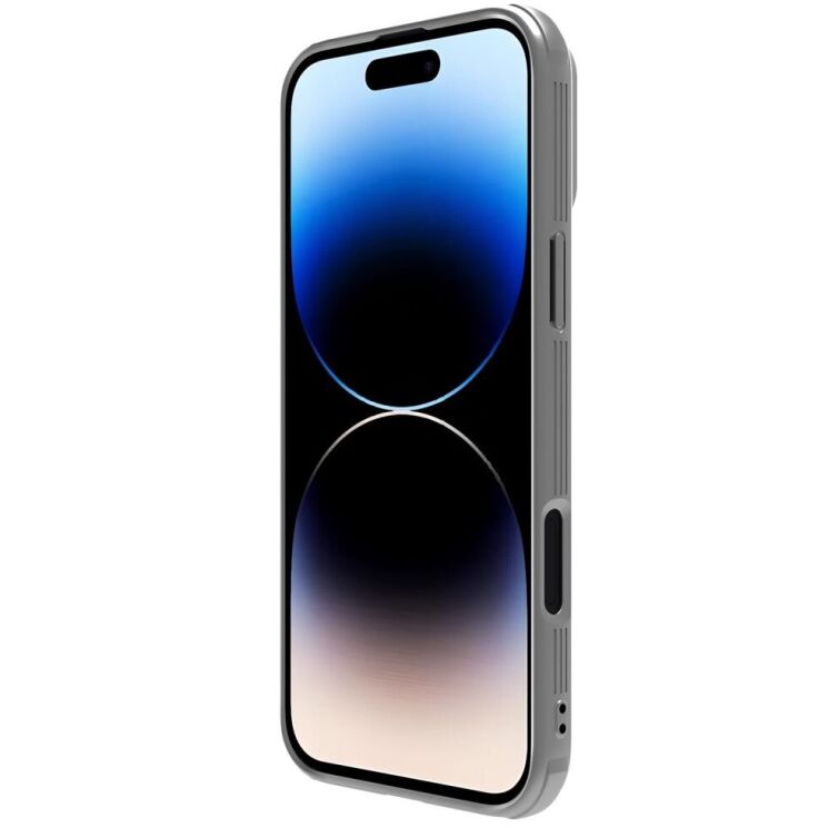 Защитный чехол NILLKIN CamShield Pro для Apple iPhone 16 Pro - Grey: фото 4 из 18