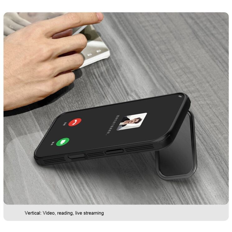 Захисний чохол NILLKIN CamShield Prop (Clear Version) для iPhone 18 Pro / 17 Pro - Black (423616B) Захисний чохол NILLKIN CamShield Prop (Clear Version) для iPhone 18 Pro / 17 Pro - Black: фото 11 з 17