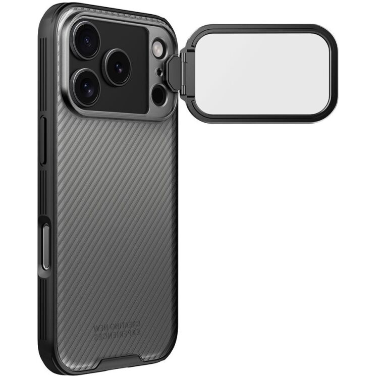 Захисний чохол NILLKIN CamShield Prop (Clear Version) для iPhone 18 Pro / 17 Pro - Black (423616B) Захисний чохол NILLKIN CamShield Prop (Clear Version) для iPhone 18 Pro / 17 Pro - Black: фото 5 з 17
