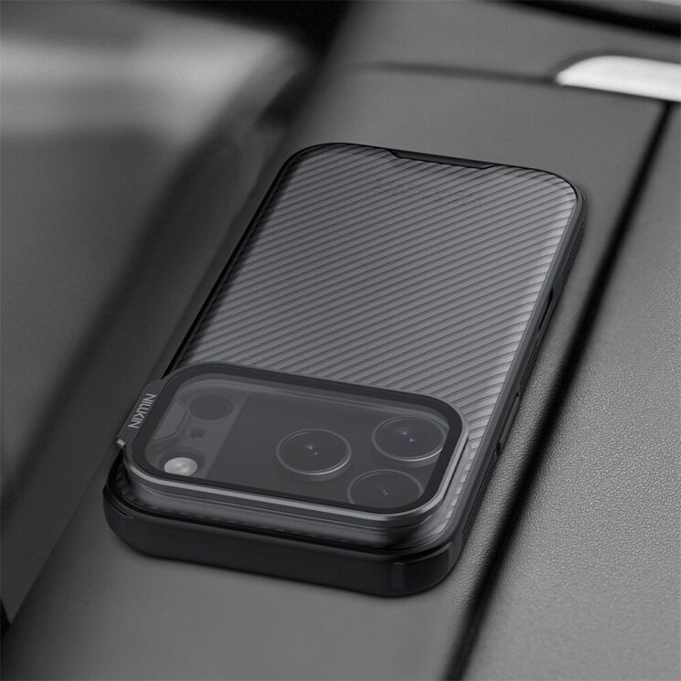 Захисний чохол NILLKIN CamShield Prop (Clear Version) для iPhone 18 Pro / 17 Pro - Black (423616B) Захисний чохол NILLKIN CamShield Prop (Clear Version) для iPhone 18 Pro / 17 Pro - Black: фото 16 з 17