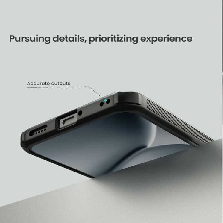 Защитный чехол NILLKIN Super Frosted Shield Pro Magnetic для Xiaomi Redmi Note 15 Pro 5G - Black: фото 13 з 15