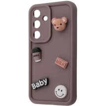 Защитный чехол Pretty Things Case для Samsung Galaxy A16 (A165) - Brown / Bear: фото 1 из 6