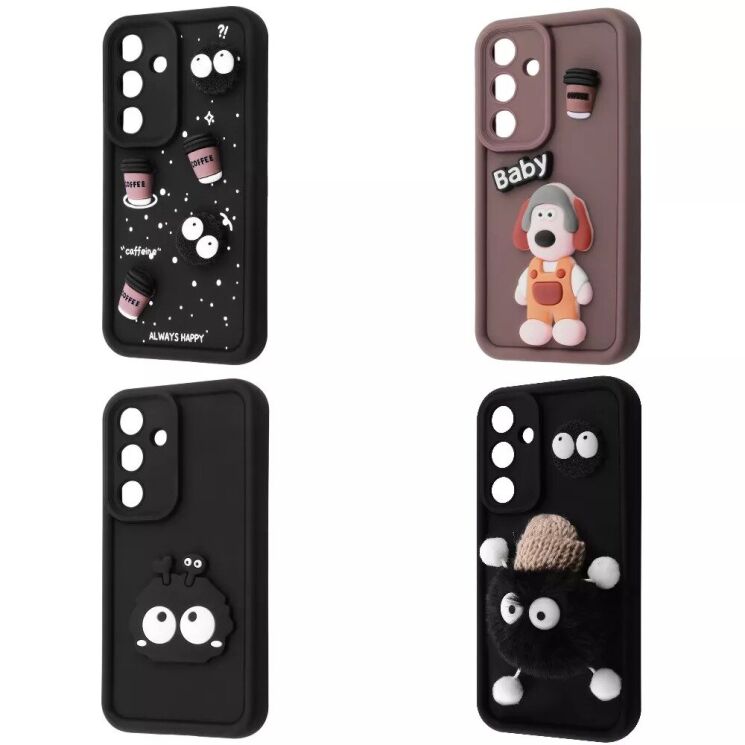 Защитный чехол Pretty Things Case для Samsung Galaxy A16 (A165) - Brown / Bear: фото 2 из 6