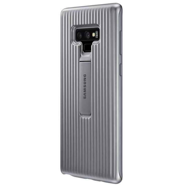 Захисний чохол Protective Standing Cover для Samsung Galaxy Note 9 (EF-RN960CSEGRU) - Silver: фото 3 з 5