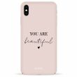 Защитный чехол PUMP Tender Touch Case для iPhone XS Max - You Are Beautiful (208832D)