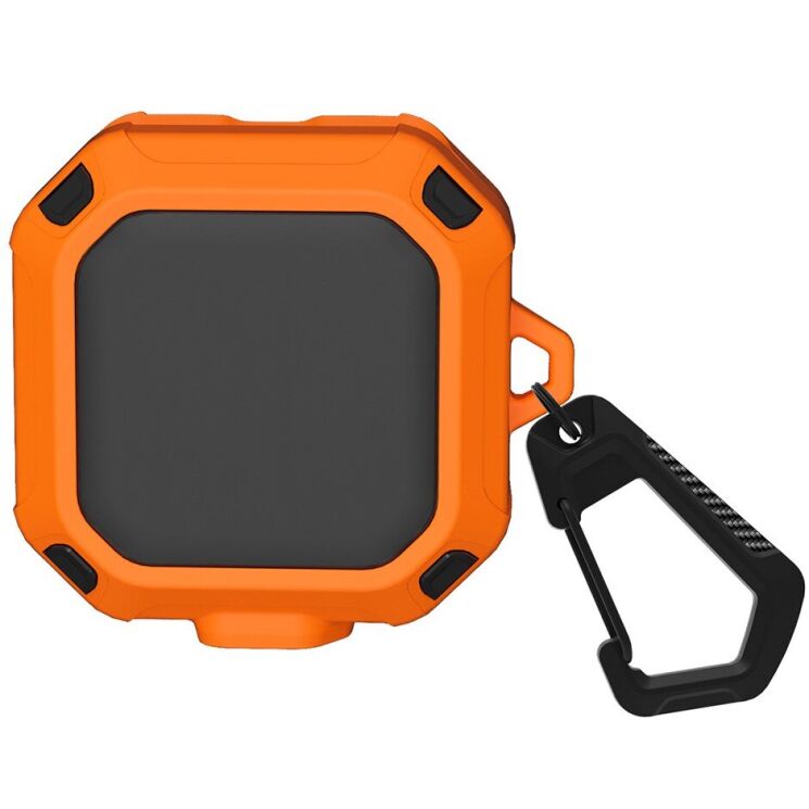 Защитный чехол Reframe Armor Style для Samsung Galaxy Buds 4 / Buds 4 Pro - Black / Orange: фото 1 из 6